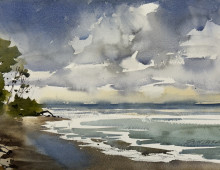 Lake Erie Beach at Saybrook 9-5-2025