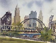 Pedestrian Bridge to Wendy Park 7-20-2025