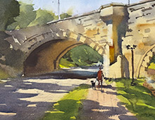 Schweinfurth Bridge at Superior Ave  8-27-2025