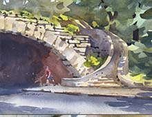 Schweinfurth Bridge at Wade Park Ave 8-14-2025