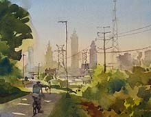 Towpath Trail in Tremont 7-10-2025