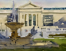 Cleveland Museum of Art and the Fountain of the Waters 9-30-2025