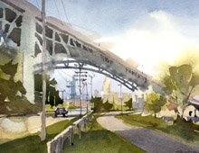 Towpath Trail on Scranton Rd 10-1-2025