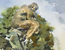 Rodin’s The Thinker at The Cleveland Museum of Art 6-3-2026